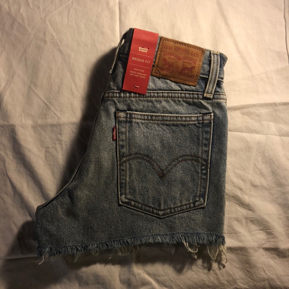 Levi denim shorts